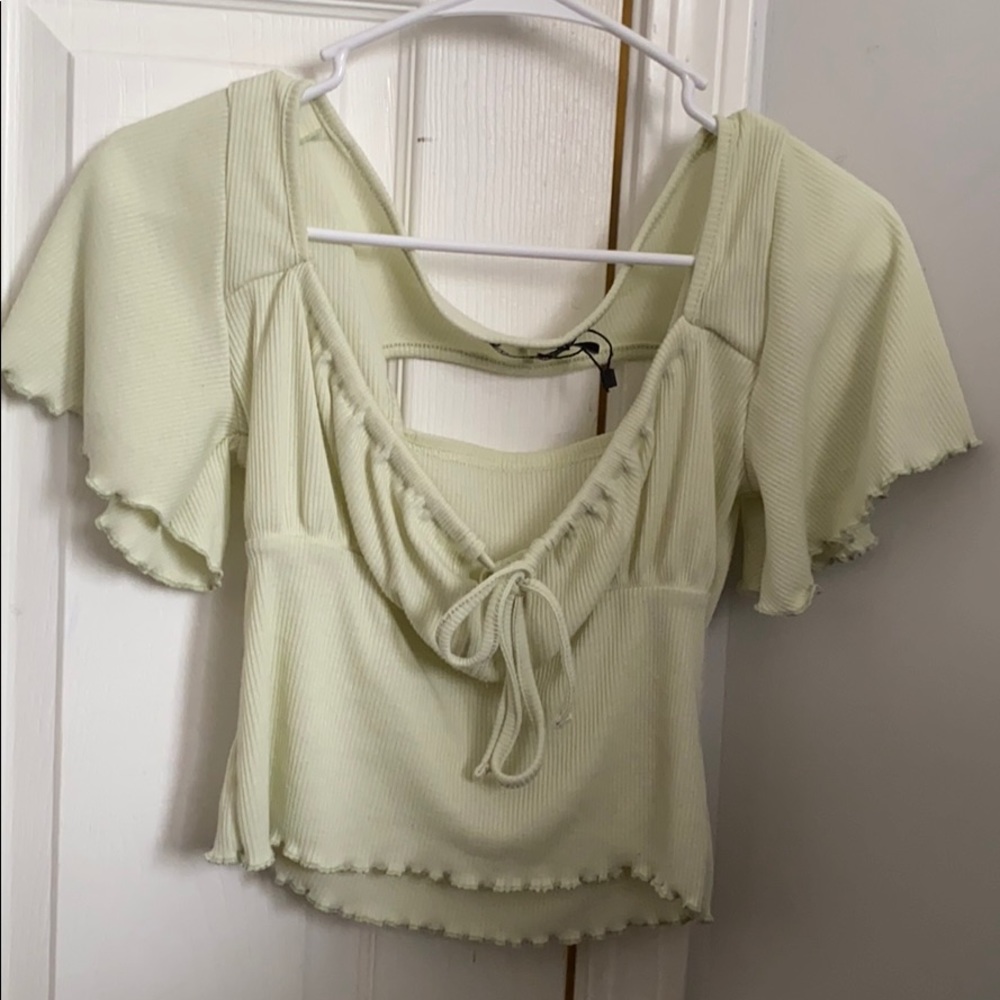 Pastel Green Blouse